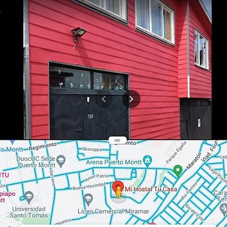 "Mi Hostal Tu Casa" Hostal Familiar Solo Empresas, Turistas Y Viajeros Espacio Para Bicicletas Y Motos Puerto Montt Luaran gambar